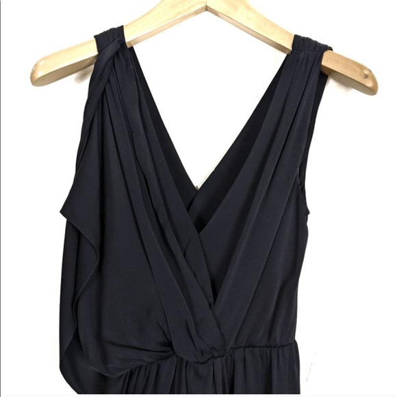 Alice + Olivia Rylee Draped Stretch Silk Top - Picture 4 of 7